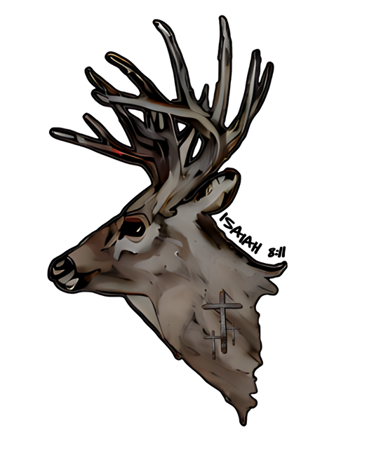 "DEER DISCIPLE" DECAL